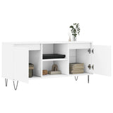 TV Cabinet White 104x35x50 cm Engineered Wood 827012
