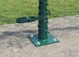 Welded Wire Fence with Concrete Base 100 x 0.4 m 3353573