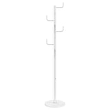 Coat Stand White 183 cm Powder-coated Iron 377106