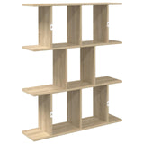 Wall Shelf Sonoma Oak 102 x 20 x 96 cm Engineered Wood 8012214