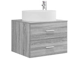 Bathroom Furniture Set 3 pcs Grey Sonoma 49.5 x 44.5 x 65.5 cm 3405944