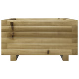 Garden Planter 50x50x26.5 cm Impregnated Wood Pine 847297