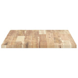 Desk Top Untreated 80x50x2 cm Solid Wood Acacia 3279720