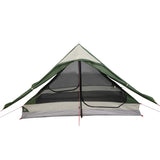 Camping Tent 2-Person Green Waterproof 4009434