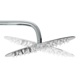 Dual Head Shower Set with Hand Shower Stainless Steel 145056