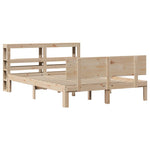 Bed Frame with Headboard without Mattress 140x200 cm 3306086