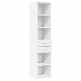 Highboard White 40x42,5x185 cm Engineered Wood 3281441