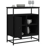 Sideboard Black 69x35x80 cm Engineered Wood 835544