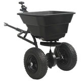 Spreader Black 53 x 108 x 74 cm PVC and Steel 42019628