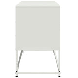 TV Cabinet White 100.5x39x60.5 cm Steel 846481