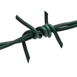 Barbed Wire Green 100 m PVC-coated Steel 42010309