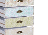 Chest of 5 Drawers Bedside Cabinet Side Storage Chest Entryway Living Room Bedroom Furniture T3398P329524