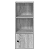 Bookcase Grey Sonoma 31x24x77 cm Engineered Wood 860333