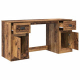 Desk with Cabinet Old Wood Engineered Wood 154.5 x 50 x 75 cm 3402677