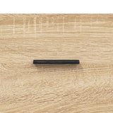 Highboard Sonoma Oak 69.5x34x180 cm Engineered Wood 3189400