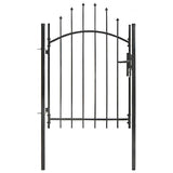 Garden Gate Woerden Steel 1x1.25 m Black 143059