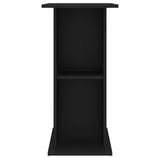 Aquarium Stand Black 75x36x72.5 cm Engineered Wood 833648