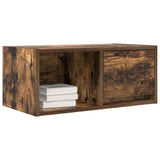 TV Cabinets 2 pcs Smoked Oak 60x31x25.5 cm Engineered Wood 861445