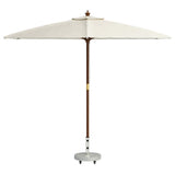 Parasol Base 29.8kg Grey Granite and Stainless Steel Round 42006583