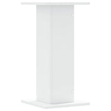 Speaker Stands 2 pcs White 30x30x60 cm Engineered Wood 852654