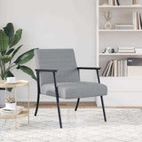 Armchair Light Grey 59 x 75 x 78 cm Fabric 42017670