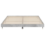 Bed Frame without Mattress Concrete Grey 120x200 cm 832153
