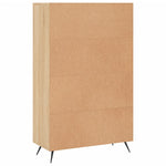 ZNTS Highboard Sonoma Oak 69.5x31x115 cm Engineered Wood 830295