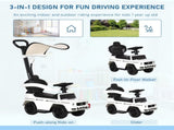 3 in 1 Kids Children Ride on Push Car Toddler Sliding Car G350 Licensed Walker Foot to Floor Slider T3398P348278