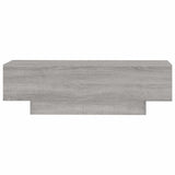 Coffee Table Grey Sonoma 100x49.5x31 cm Engineered Wood 833894