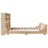 Bed Frame without Mattress 180x200 cm Super King Solid Wood Pine 3323680