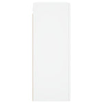 Wall Mounted Cabinets 2 pcs White Engineered Wood 3197953