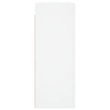 Wall Mounted Cabinets 2 pcs White Engineered Wood 3197953