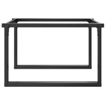 ZNTS Coffee Table Legs O-Frame 80x70x43 cm Steel 357875