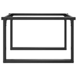 ZNTS Coffee Table Legs O-Frame 80x70x43 cm Steel 357875