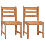 Garden Dining Set Teak Solid teak wood 3 piece set 3157179