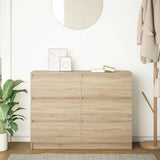 Sideboard Sonoma Oak 100x35x76 cm Engineered Wood 3328500