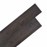 Flooring Planks 18 pcs Dark Grey 5.26 m PVC 42046253