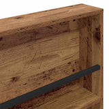 Magazine Rack 2 pcs Old Wood 100 x 12 x 70 cm Engineered Wood 890861