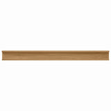 Wall Shelf 4 pcs Brown 100 x 9 x 3 cm Engineered Wood 42020019