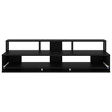 Studio Desk Black Oak 110 x 42.5 x 36 cm Engineered Wood 8006733