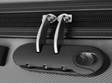Three Piece Hardcase Trolley Set Silver 45.5/55/66 cm 91142
