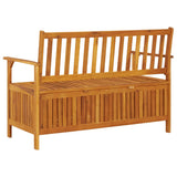 Storage Bench Natural wood Solid acacia wood Medium Storage Bench 310279