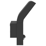 Outdoor LED Wall Lights with Sensors 2pcs Black Die-cast Aluminium 4006271