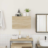 Bathroom Wall Cabinet Sonoma Oak 60x25x40 cm Engineered Wood 860069