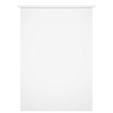 Desk High Gloss White 100x55x75 Engineered Wood 823026