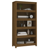 Book Cabinet Honey Brown 80x35x154 cm Solid Wood Pine 821692