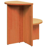 Coffee Table Wax Brown 50 x 40 x 50 cm Solid pine wood 873528