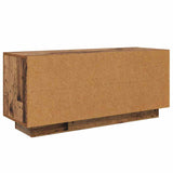 TV Cabinet Old Wood 102 x 35 x 45 cm Engineered Wood 880531
