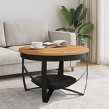Coffee Table 68x43 cm Solid Acacia Wood 320795