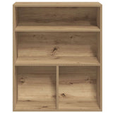 ZNTS Book Cabinet Artisan Oak 60x30x71.5 cm Engineered Wood 860318